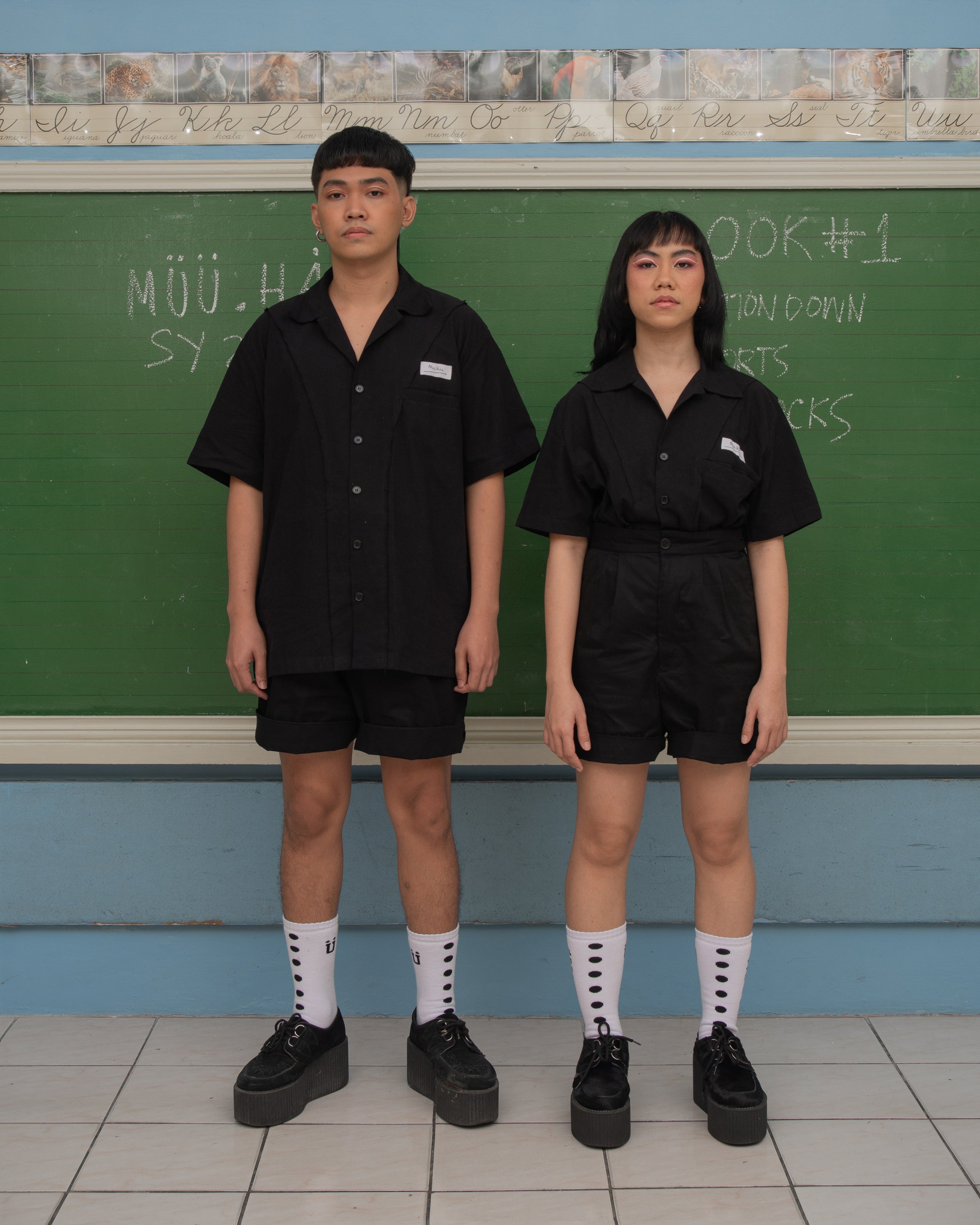 The Uniform Shorts in Black