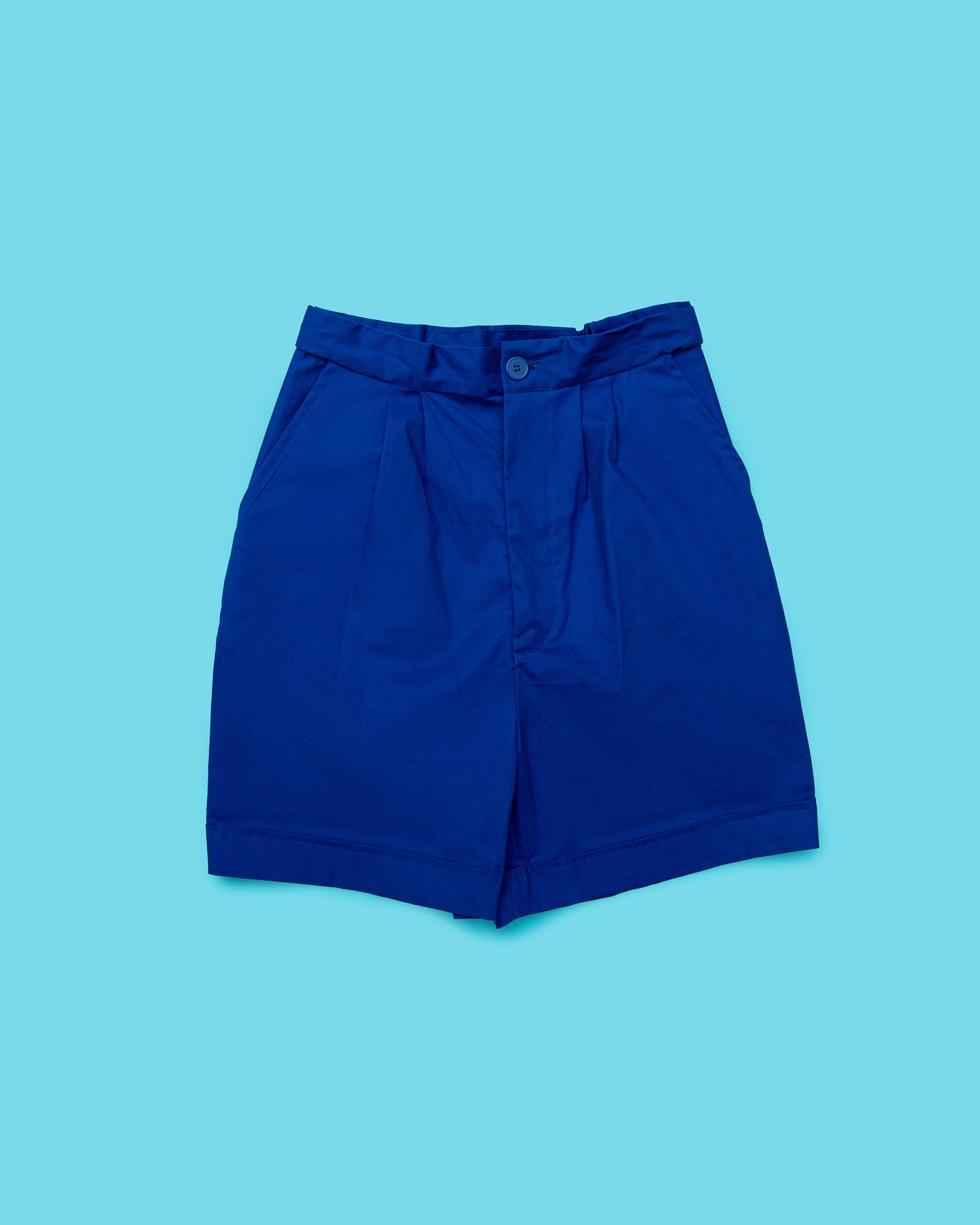 The Uniform Shorts in Blue