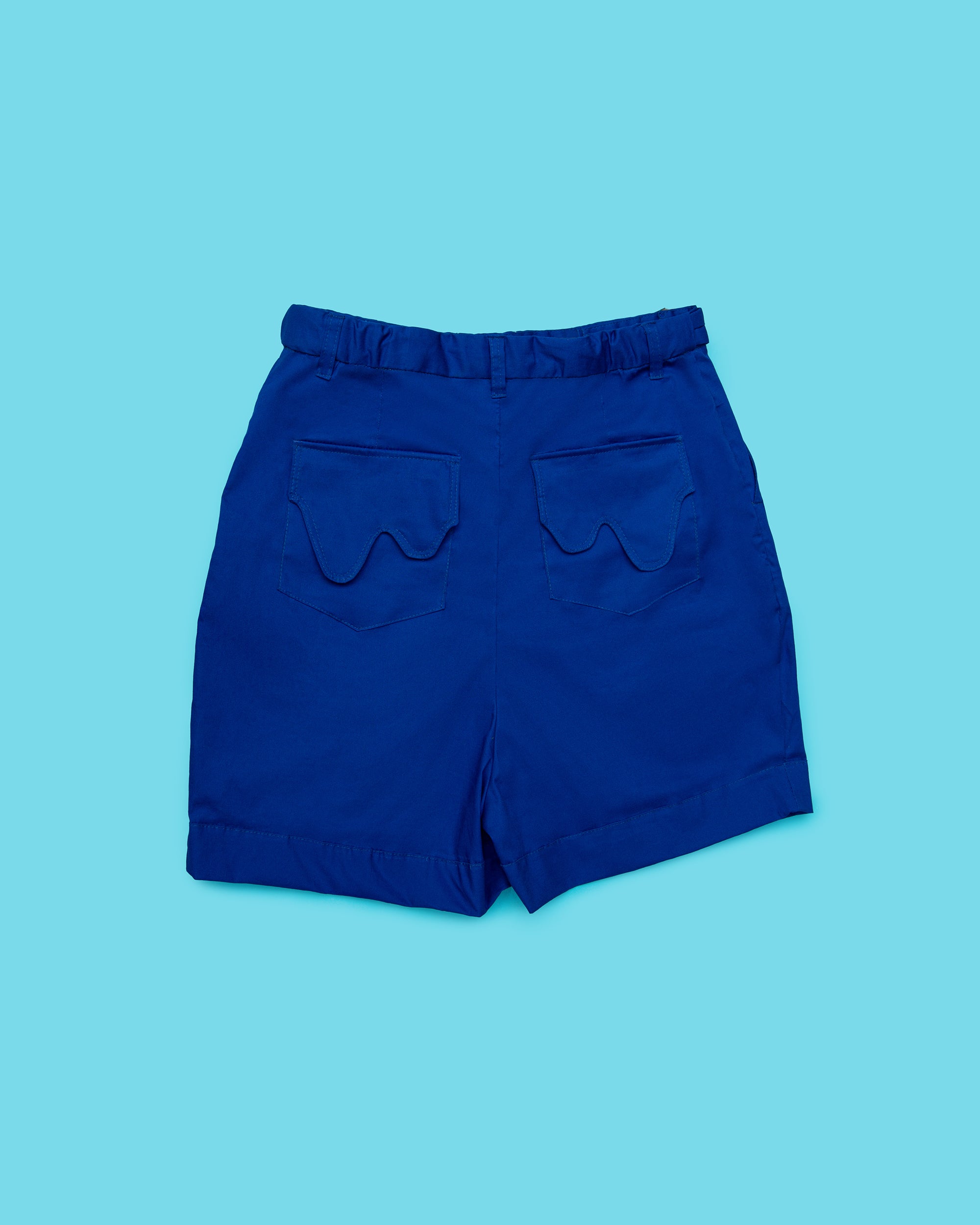 The Uniform Shorts in Blue